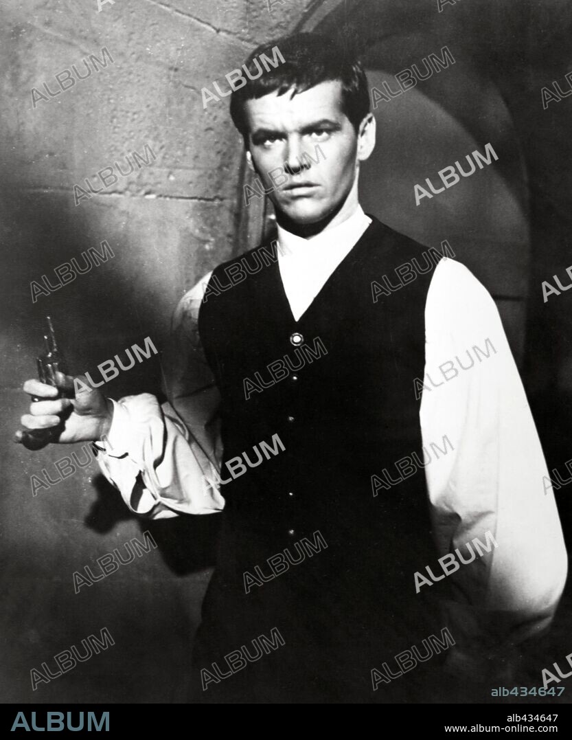 JACK NICHOLSON in THE TERROR, 1963, directed by ROGER CORMAN. Copyright AMERICAN INTERNATIONAL PICTURES.