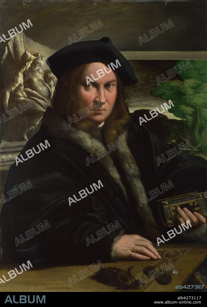PARMIGIANINO. Portrait of a Collector.