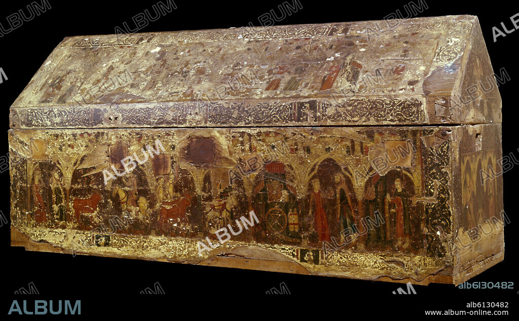 Saint Isidre's strongbox. Arca de San Isidro. Madrid, Episcopal palace.