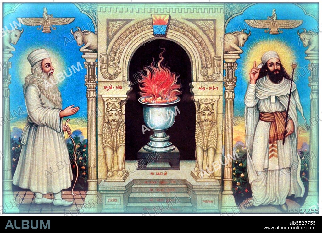 Zoroaster (Old Persian: Zarathustra, in modern Persian Zardosht) is generally thought to have lived about the 11th or 10th century BCE. Zoroastrianism is a religion and philosophy based on the teachings of Zoroaster as prophet. The term Zoroastrianism is, in general usage, essentially synonymous with Mazdaism (the worship of Ahura Mazda, exalted by Zoroaster as the supreme divine authority). In Zoroastrianism, the Creator Ahura Mazda is all good, and no evil originates from Him. Thus, in Zoroastrianism good and evil have distinct sources, with evil (druj) trying to destroy the creation of Mazda (asha), and good trying to sustain it. In some form, it served as the national- or state religion of a significant portion of the Iranian people for many centuries.