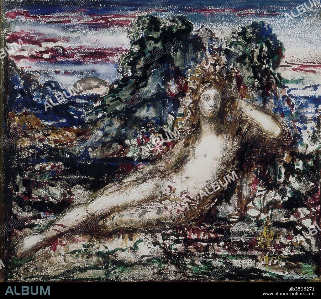 GUSTAVE MOREAU. Narcissus.