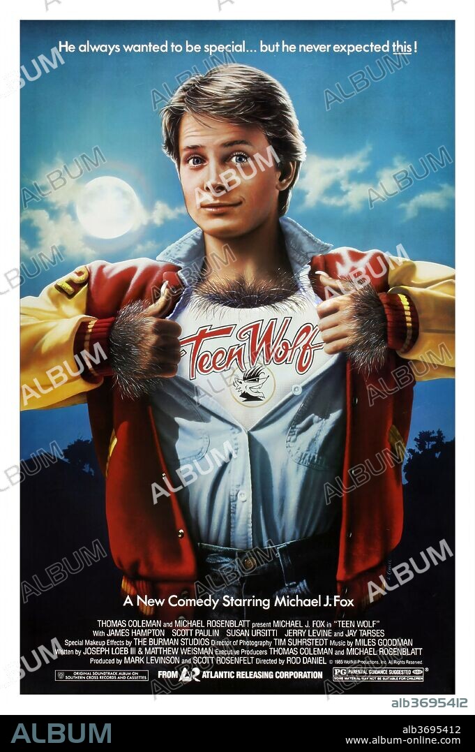 MICHAEL J. FOX in TEEN WOLF, 1985. Copyright WOLFKILL PRODUCTIONS.