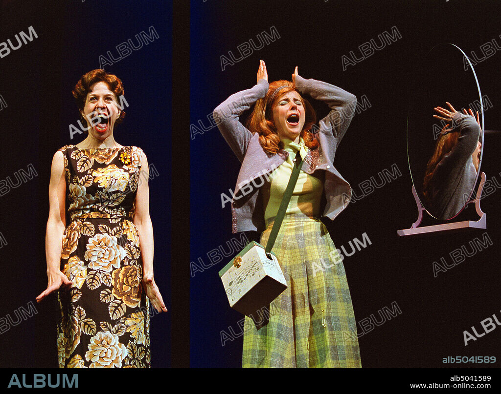 Jun 10, 2002; New York, New York, USA; (left to right) JACKIE HOFFMAN & KERRY BUTLER (playing Penny Pingleton) in the current Broadway production of the John Waters classic 'Hairspray'.. (Credit Image: ZUMA Press/ZUMAPRESS.com).