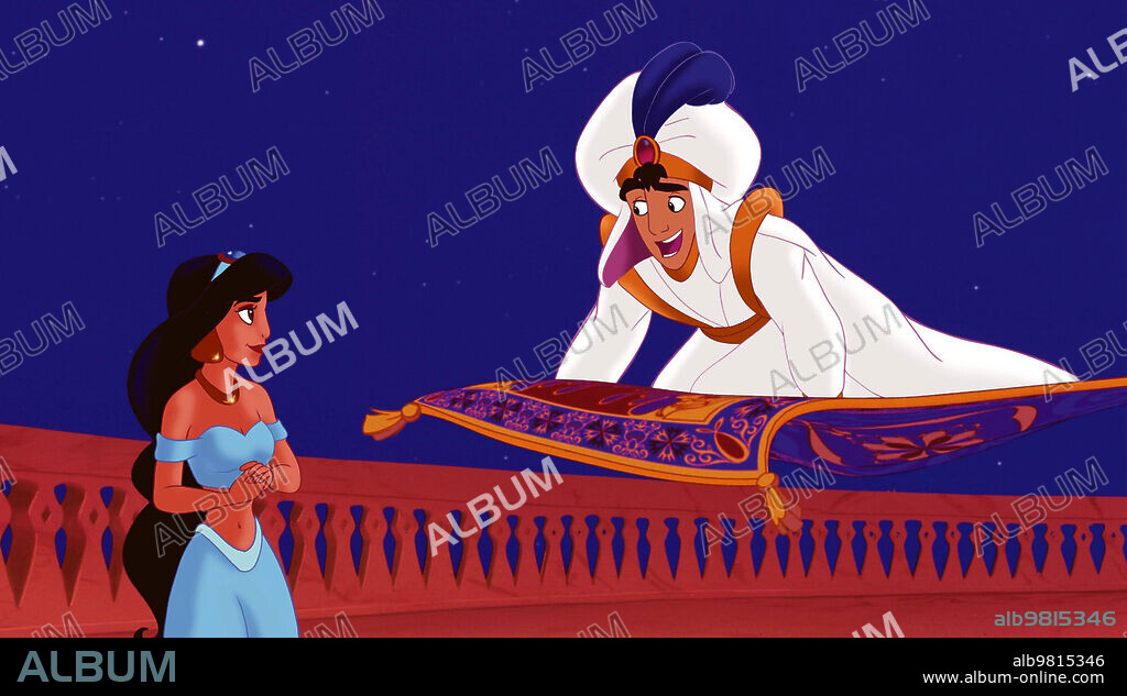 ALADDIN, 1992, dirigida por JOHN MUSKER. Copyright DISNEY.