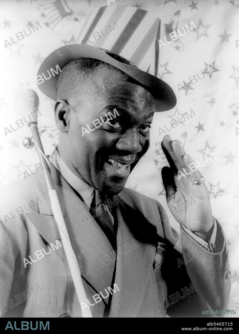 Bill (Bojangles) Robinson (May 25, 1878 - November 25, 1949) was an African-American tap dancer, actor, and singer. His career mirrored changes in American entertainment tastes and technology; minstrel shows, vaudeville, Broadway theatre, the recording industry, Hollywood films, radio and television. He is best known for his dancing with Shirley Temple in a series of 1930s films, and for starring in the musical Stormy Weather (1943), loosely based on his own life. Despite being the highest-paid black performer of the time, Robinson died penniless, and his funeral was paid for by longtime friend Ed Sullivan. Carl Van Vechten, 1941 (cropped and cleaned).