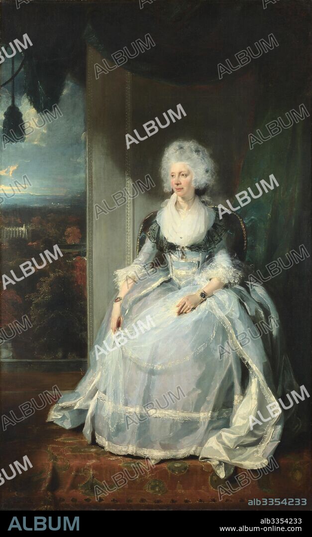 SIR THOMAS LAWRENCE. Queen Charlotte of the United Kingdom (1744-1818).