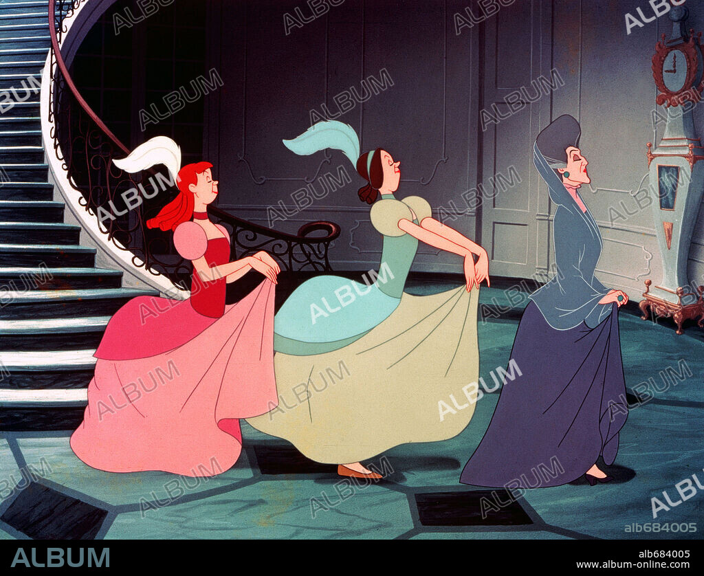 CINDERELLA, 1950, unter der Regie von CLYDE GERONIMI, HAMILTON LUSKE und WILFRED JACKSON. Copyright WALT DISNEY PRODUCTIONS.