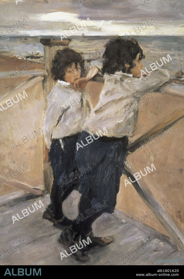 Children   1899  Valentin Aleksandrovic Serov (1865-1911/Russian)   Russian State Museum, St. Petersburg.