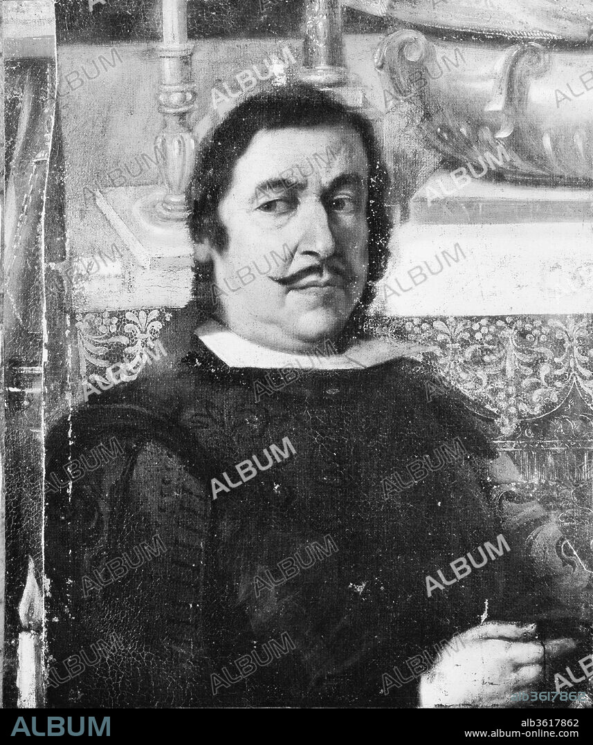 Portrait of a Man. Artist: Spanish (Andalusian) Painter (late 17th century). Dimensions: 25 x 20 5/8 in. (63.5 x 52.4 cm).