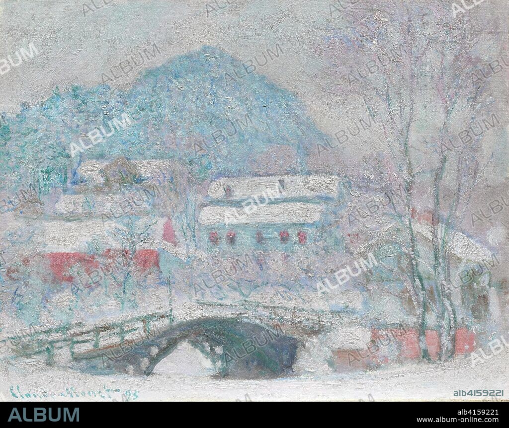 Sandvika, Norway. Claude Monet; French, 1840-1926. Date: 1895. Dimensions: 73.4 × 92.5 cm (28 7/8 × 36 3/8 in.). Oil on canvas. Origin: France.