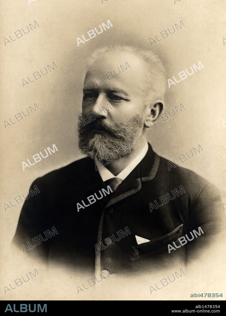 Piotr Ilich Chaikovski (Votkinsk, 1840-San Petersburgo, 1893). Pianista y compositor ruso.