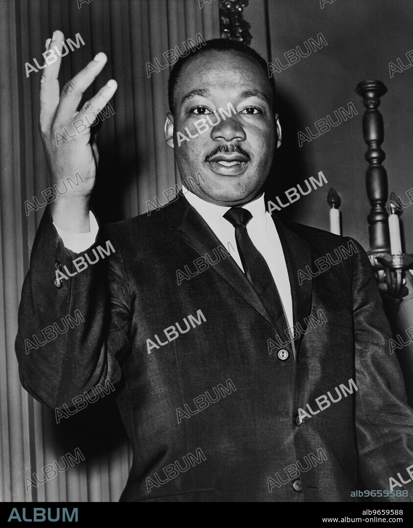 Dr. Martin Luther King, Jr., Half-Length Portrait, photograph by Dick DeMarsico, New York World-Telegram & Sun Photo Collection, 1964.