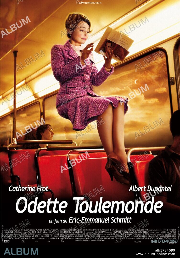 Affiche de ODETTE TOULEMONDE, 2006, réalisé par ERIC-EMMANUEL SCHMITT. Copyright BEL OMBRE/ANTIGONE CINEMA/PATHE RENN PRODUCTIONS/TF1 FILMS.