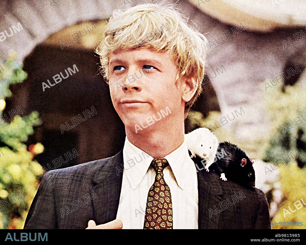 BRUCE DAVISON en LA REVOLUCION DE LAS RATAS, 1971 (WILLARD), dirigida por DANIEL MANN. Copyright BING CROSBY PRODUCTIONS.