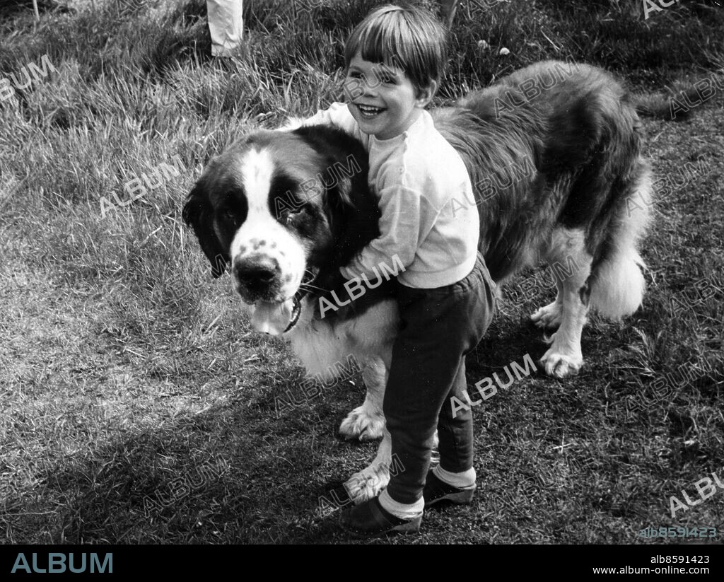 FILE 1967 - . Kajsa Dandanell who played Skrållan / Skrallan and the dog Båtsman / Batsman in the popular Swedish TV-series "Life on Seacrow Island" / "Vi på Saltkråkan" written by children's author Astrid Lindgren. Photo: Reportagebild / SCANPIX code 37770.