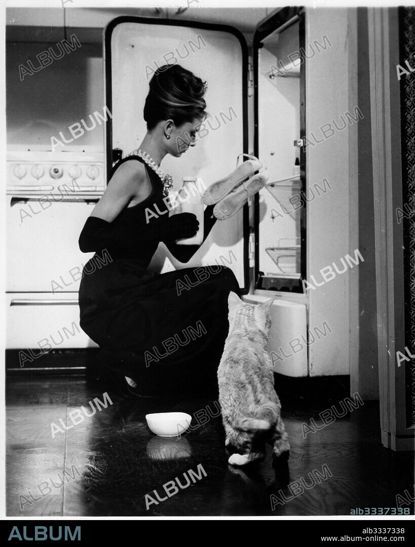 ANONYMOUS. Audrey Hepburn in film Breakfast at Tiffany’s by Blake Edwards.