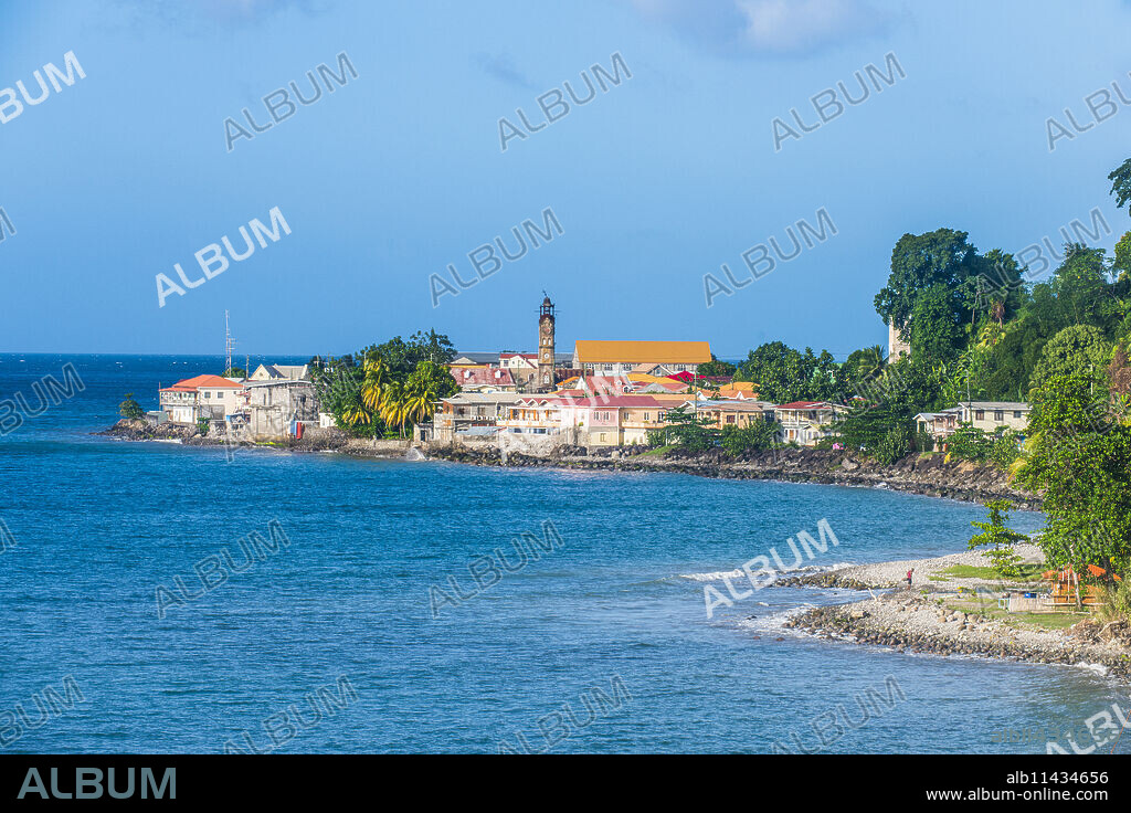 The town of Gouyave, Grenada, Windward Islands, West Indies, Caribbean, Central America.