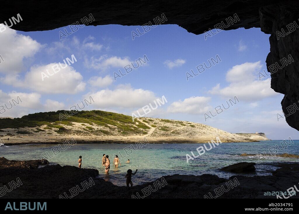 playa de Cala Torta. Artà. Mallorca. Islas Baleares. España.