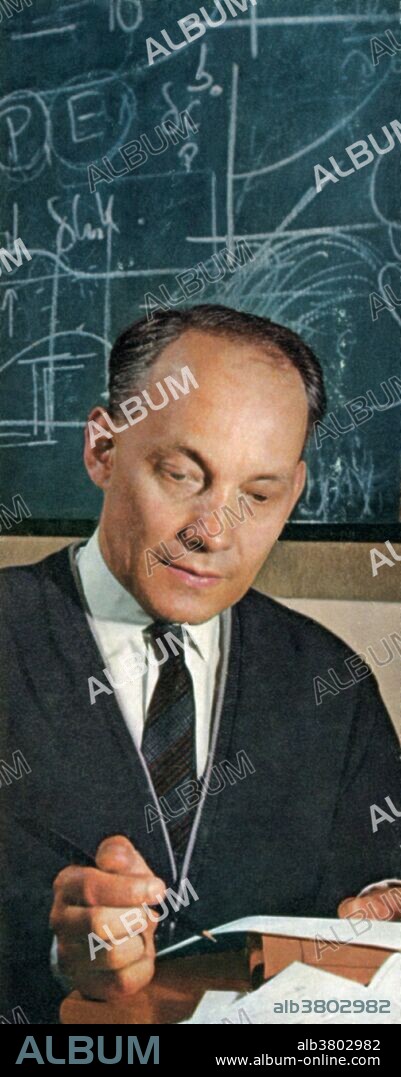 Manfred Eigen (born May 9, 1927) is a German biophysical chemist. In 1967, Eigen was awarded, along with Ronald George Wreyford Norrish and George Porter, the Nobel Prize in Chemistry. They were distinguished for their studies of extremely fast chemical reactions induced in response to very short pulses of energy. In addition, his name is linked with the theory of the chemical hypercycle, the cyclic linkage of reaction cycles as an explanation for the self-organization of prebiotic systems, which he described with Peter Schuster in 1977. Eigen is a member of the Board of Sponsors of The Bulletin of the Atomic Scientists. He founded two biotechnology companies, Evotec and Direvo.