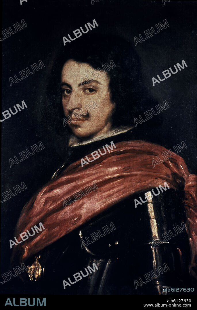 DIEGO VELAZQUEZ (1599-1660). FRANCISCO II DE ESTE - DUQUE DE MODENA - 1638 - BARROCO ESPAÑOL.