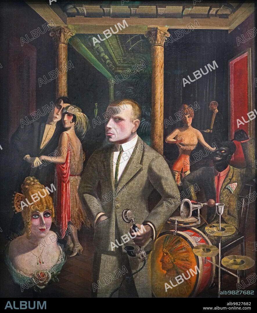 OTTO DIX. To Beauty (Self-portrait).