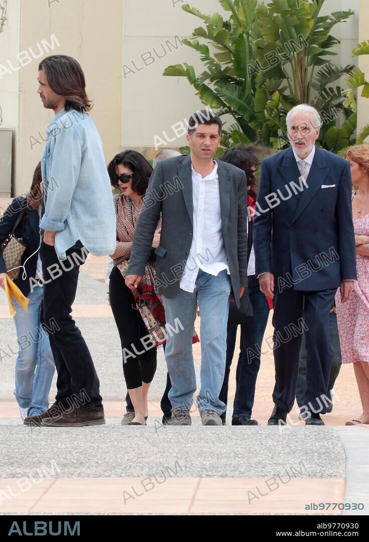 Alicante 05/14/2008 Triage film presentation. Colin Farell, Paz Vega, Christopher Lee, and director Danis Tanovic Photo Juan Carlos Soler archdc.