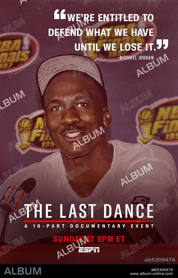 MICHAEL JORDAN en EL ÚLTIMO BAILE, 2020 (THE LAST DANCE). Copyright ESPN Films / NBA Entertainment.