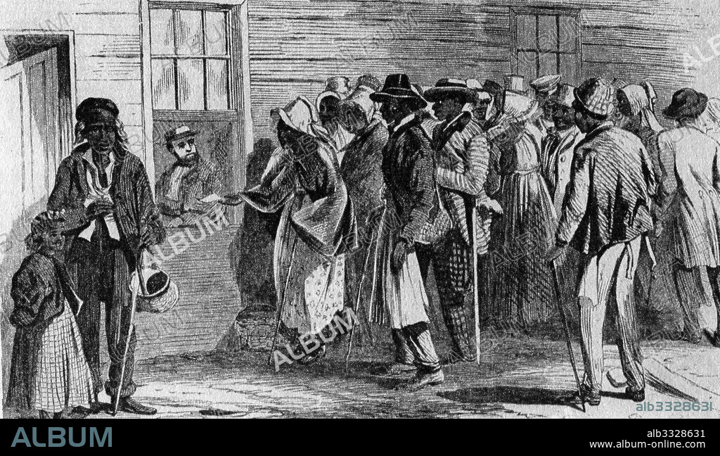 The Freedmen's bureau, started by the Republicans, was the Federal Governments first big venture into relief. The Bureau of Refugees, Freedmen, and Abandoned Lands, usually referred to as simply the Freedmen's Bureau, was a U.S. federal government agency established in 1865 to aid freedmen (freed slaves) in the South during the Reconstruction era of the United States, which attempted to change society in the former Confederacy.