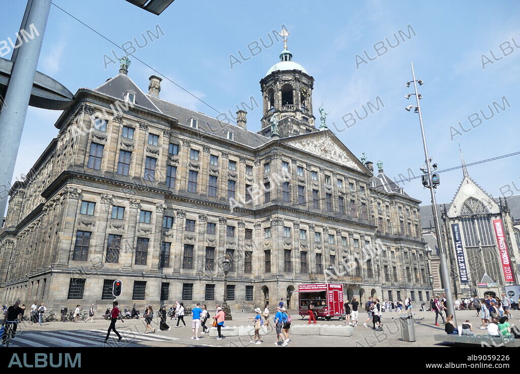 The Royal Palace of Amsterdam in Amsterdam (Koninklijk Paleis van Amsterdam or Paleis op de Dam); situated on the west side of Dam Square in the centre of Amsterdam.