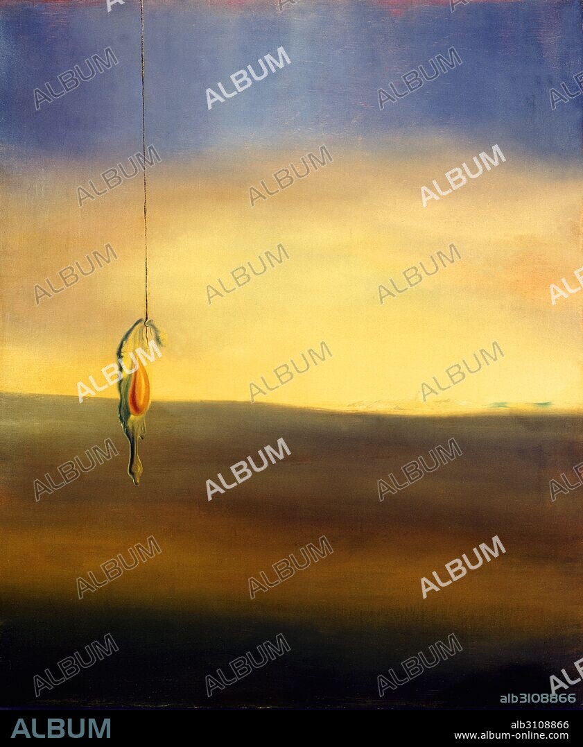 SALVADOR DALÍ. Oeuf sur le plat sans le plat.