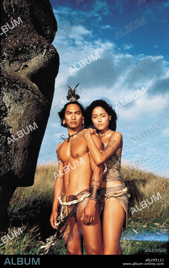 JASON SCOTT LEE in RAPA NUI, 1994, directed by KEVIN REYNOLDS.
