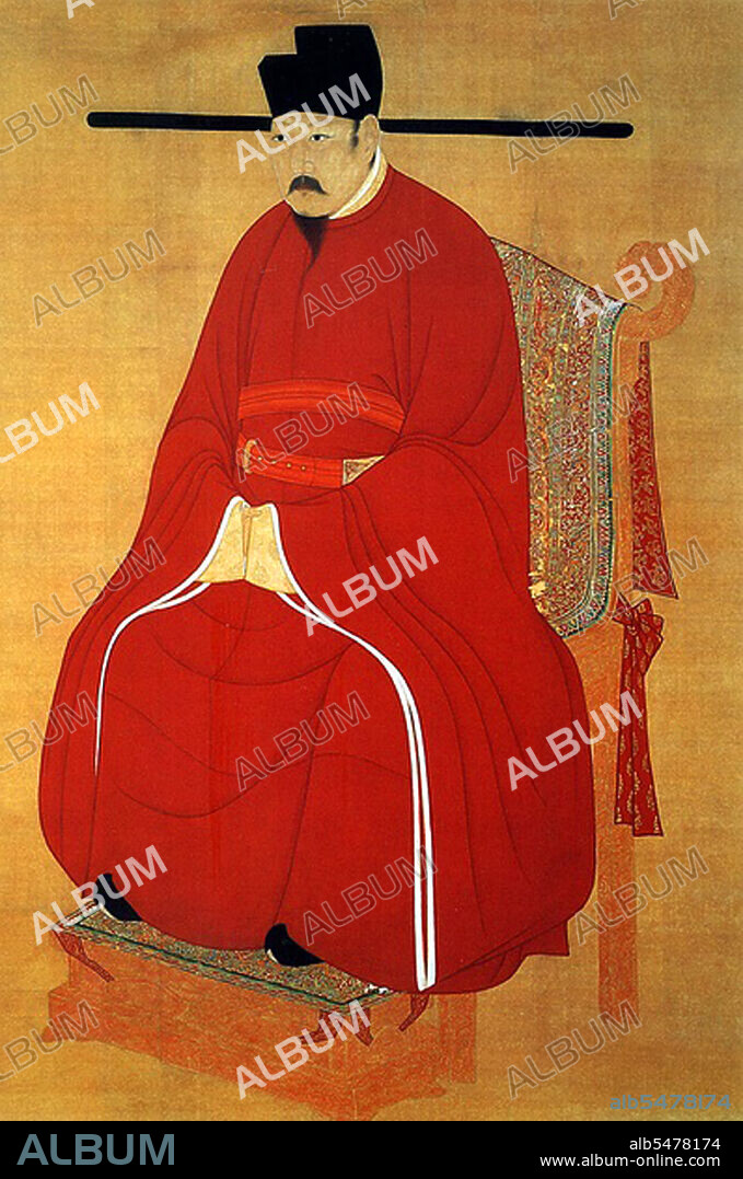 Emperor Renzong (May 30, 1010 – April 30, 1063) was the fourth emperor of the Song Dynasty of China. He reigned from 1022 to 1063. Renzong was the son of Emperor Zhenzong of Song. Despite his long reign of over 40 years, Renzong is not widely known. His reign marked the high point of Song influences and power but was also the beginning of its slow disintegration that would persist over the next century and a half.<br/><br>  The Song Dynasty (960–1279) was an imperial dynasty of China that succeeded the Five Dynasties and Ten Kingdoms Period (907–960) and preceded the Yuan Dynasty (1271–1368), which conquered the Song in 1279. Its conventional division into the Northern Song (960–1127) and Southern Song (1127–1279) periods marks the conquest of northern China by the Jin Dynasty (1115–1234) in 1127. It also distinguishes the subsequent shift of the Song's capital city from Bianjing (modern Kaifeng) in the north to Lin'an (modern Hangzhou) in the south.