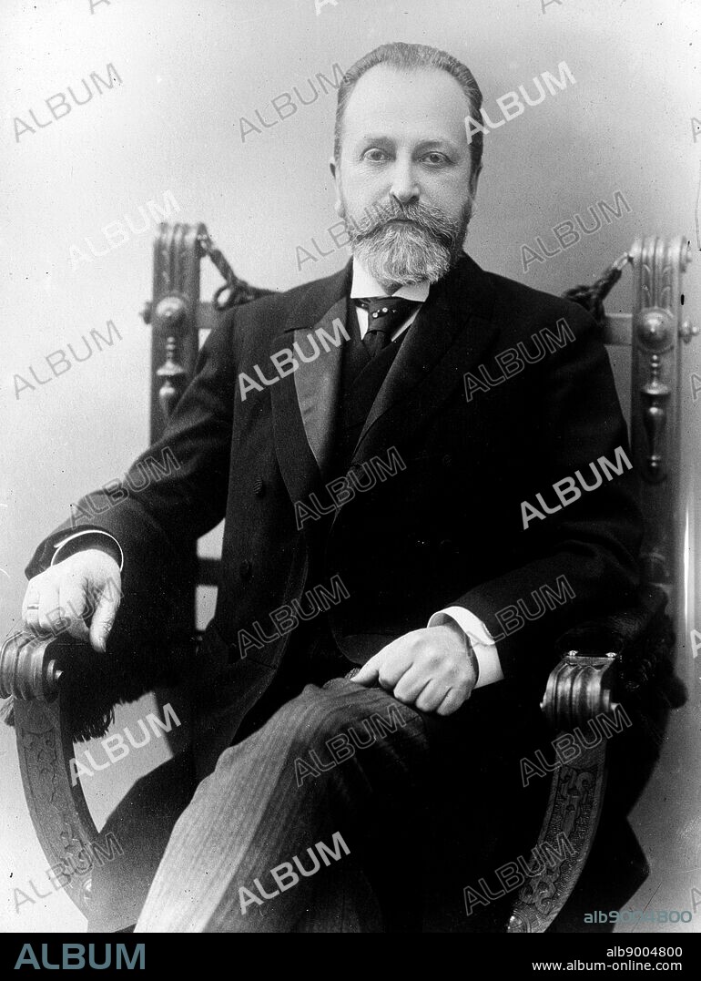 Photographic portrait of Count Vladimir Nikolaevich Kokovtsov (1853-1943) a Russian politician and Prime Minister of Russia. Dated 20th Century.