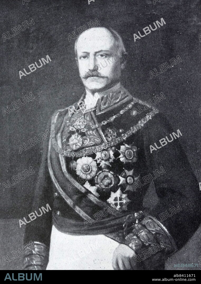 Francisco Serrano Dominguez Cuenca y Perez de Vargas, 1st Duke of la Torre, Grandee of Spain, Count of San Antonio (17 December 1810 - 25 November 1885) was a Spanish marshal and statesman. He was Prime Minister of Spain in 1868-69 and regent in 1869-70.
