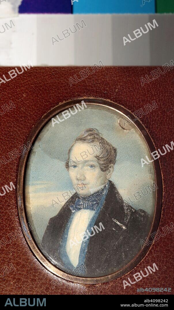 LUDWIG BRAMSON (LEO). Portrait of Ilya Petrovich Tchaikovsky (1795-1880).