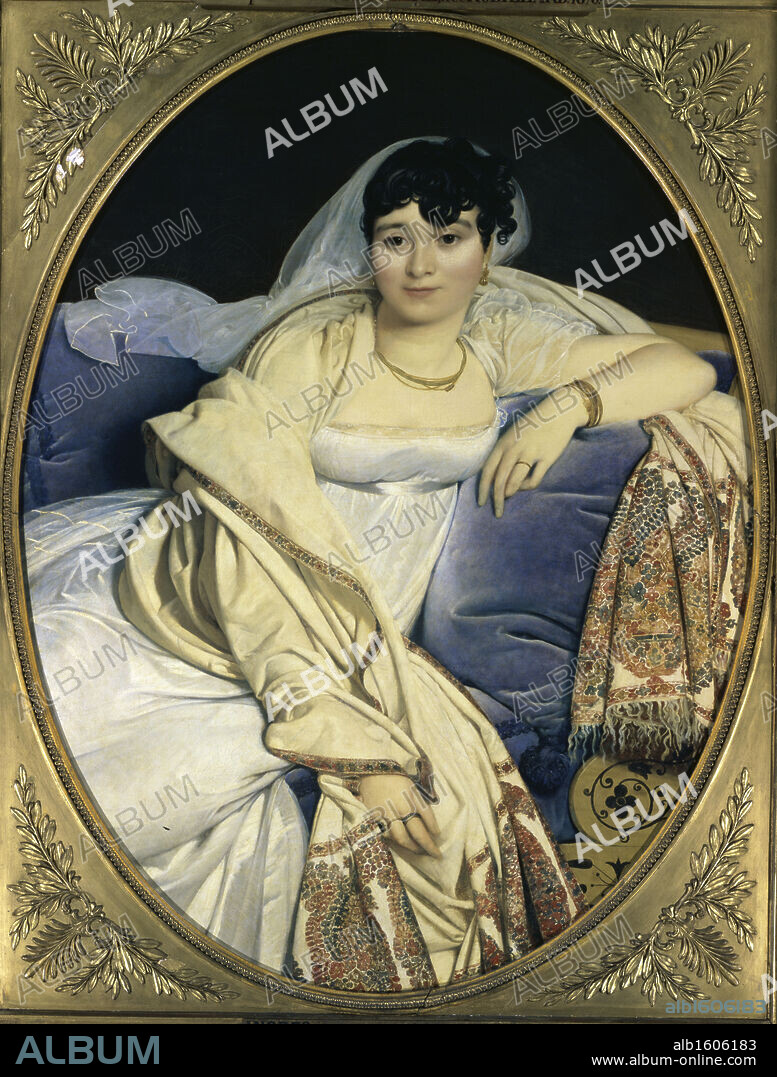 Portrait de Mademoiselle Riviere   c. 1805   Jean Auguste Dominique Ingres (1780-1867/French)   Musee du Louvre, Paris.