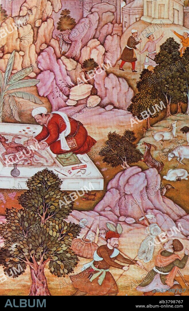 Mani was an Iranian prophet who lived from 216 - 176 AD. He was the founder of Manichaeism and a major influence on the greater Gnostic tradition. His religious philosophy focuses on an endless struggle between a spiritual world of light and goodness and a material world of darkness and evil.