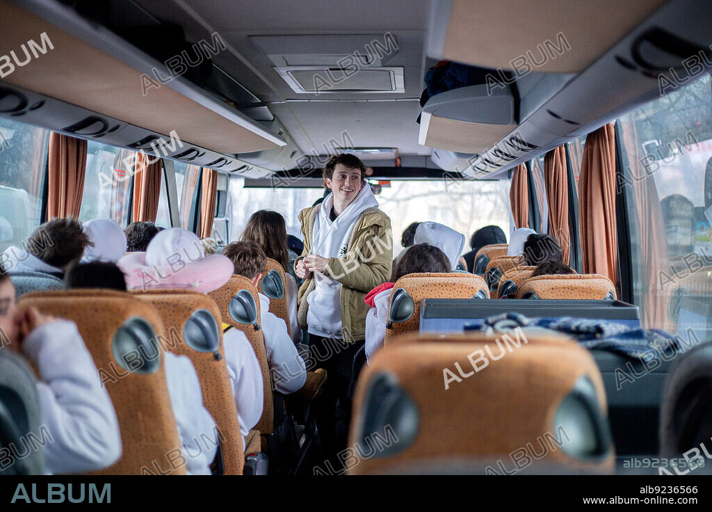 YOAV BAVLY in DELEGATION, 2023 (HA'MISHLAHAT), directed by ASAF SABAN. Copyright Koi Studio.