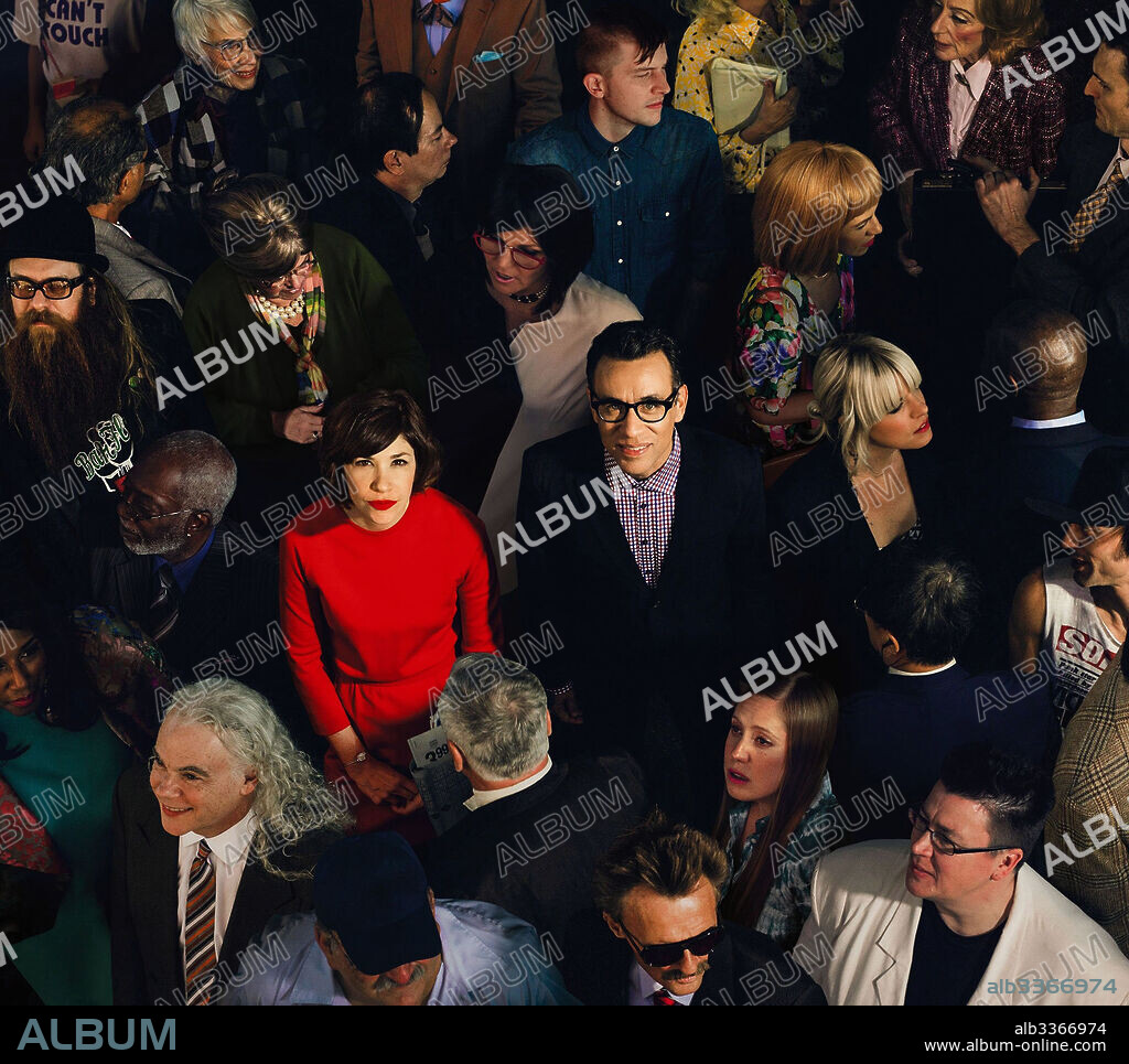 CARRIE BROWNSTEIN y FRED ARMISEN en PORTLANDIA, 2011, dirigida por JONATHAN KRISEL. Copyright INDEPENDENT FILM CHANNEL (IFC). Temporada 4.