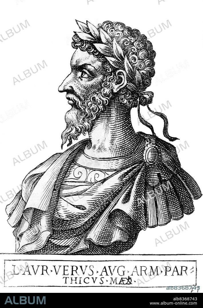 Born Lucius Ceionius Commodus (130-169) in 130, his name was altered to Lucius Aelius Commodus when his father was adopted by Hadrian as his heir. When Lucius' father, who shared the same name, died in 138 CE, Lucius was adopted by Antoninus Pius alongside Marcus Aurelius.<br/><br/>. Now known as Lucius Aelius Aureius Commodus, Lucius would finally become Lucius Verus after his ascension to co-emperor in 161, sharing power with Marcus Aurelius as part of the latter's demands to the Roman Senate when he became emperor. During their reign, the Empire defeated a resurgent Parthian Empire, sacking the capital of Ctesiphon in 164.<br/><br/>. Lucius Verus died in 169 after 8 years of rule, struck down by either food poisoning or smallpox, dying during the widespread Antonine Plague. He was deified by the Roman Senate as the Divine Verus after his death. Despite ruling alongside Marcus Aurelius, Lucius Verus is not included in the 'Five Good Emperors'.