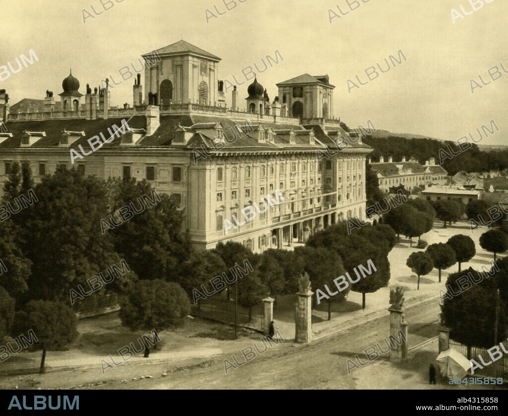 Schloss Esterházy, Eisenstadt, Burgenland, Austria, c1935. The palace, originally a castle built in the late 13th century, came under ownership of the Hungarian Esterházy family in 1622 and was remodelled in Baroque style. From "Österreich - Land Und Volk", (Austria, Land and People). [R. Lechner (Wilhelm Müller), Vienna, c1935].