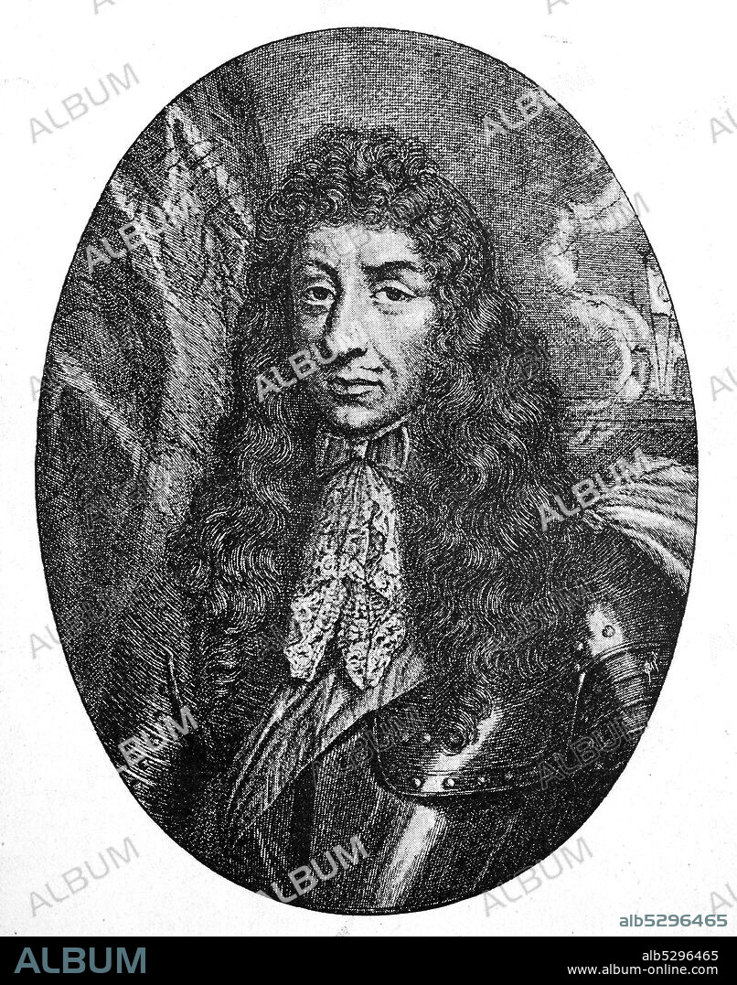 Count Ernst Rudiger von Starhemberg, January 12, 1638 - January 4, 1701, was commander of the city of Vienna from 1680 and in 1683 led the defense of the city during the Second Turkish Siege.