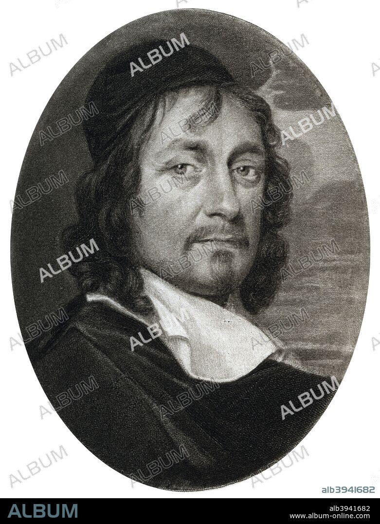 Sir John Maynard, Serjeant at Law, 17th century, (1899). Portrait of Maynard (1602-1690), an illustration from Samuel Rawson Gardiner's Oliver Cromwell, (Goupil & Co, London, Paris, New York, 1899).
