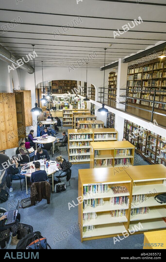 Biblioteca de Cultura Artesana,Centre Cultural la Misericòrdia ,Palma de Mallorca , Mallorca, Balearic islands, spain.