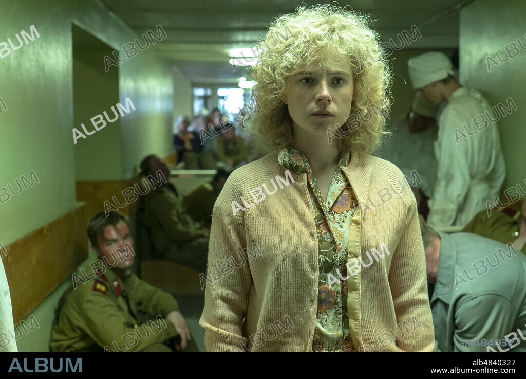 JESSIE BUCKLEY dans CHERNOBYL, 2019. Copyright HOME BOX OFFICE (HBO).