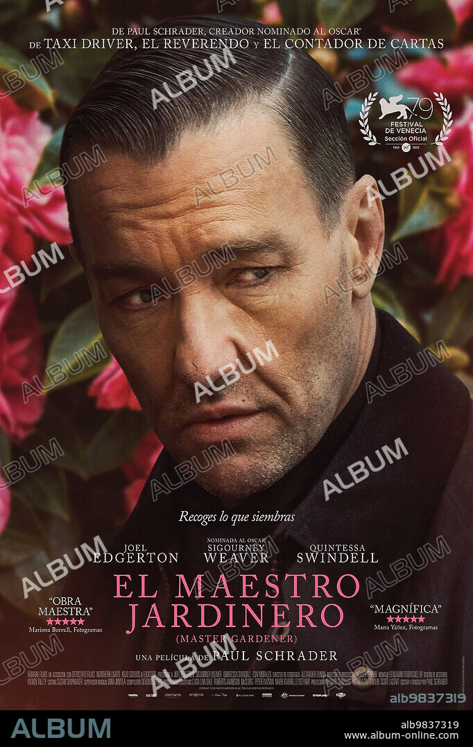 Poster de EL MAESTRO JARDINERO, 2022 (MASTER GARDENER), dirigida por PAUL SCHRADER. Copyright Kojo Studios / Curmudgeon Films.