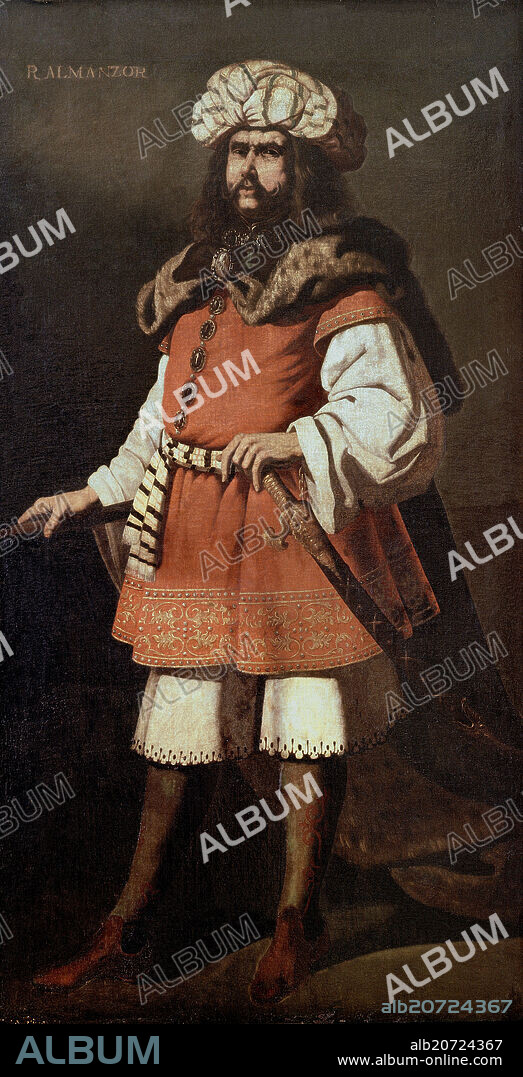 FRANCISCO DE ZURBARAN. Spanish school. Almanzor (940/1002). 17th century. Madrid, Private collection.