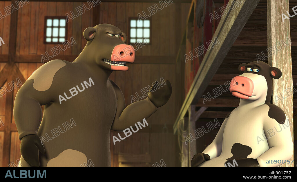 CORRAL, EL [UNA FIESTA MUY BESTIA], 2006 (BARNYARD: THE ORIGINAL PARTY ANIMALS), dirigida por STEVE OEDEKERK. Copyright PARAMOUNT PICTURES/NICKELODEON MOVIES/KUMAR MOBILIENGESELLSC.