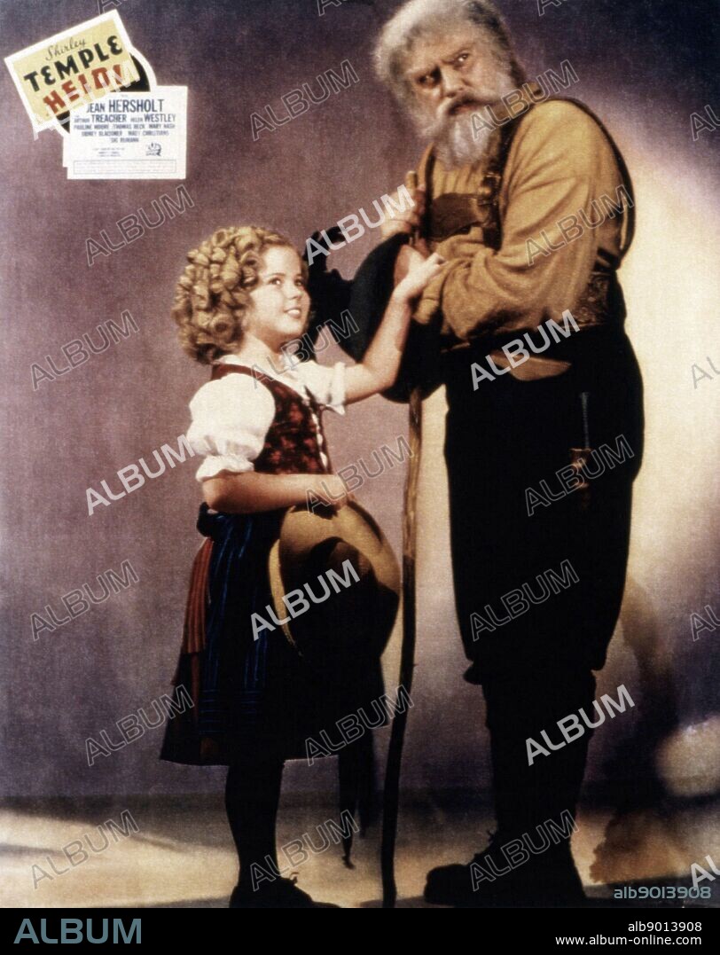 Heidi is a 1937 American dramatic film directed by Allan Dwan. It tells the story of a young girl who is taken from her home with her grandfather to be a companion to Klara - a spoiled, crippled girl. It starred Shirley Temple and Jean Hersholt and was based on the book by Johanna Spyri.