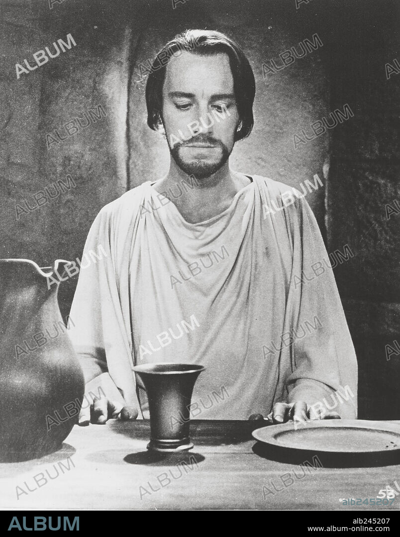 MAX VON SYDOW en LA HISTORIA MÁS GRANDE JAMÁS CONTADA, 1965 (GREATEST STORY EVER TOLD), dirigida por GEORGE STEVENS. Copyright UNITED ARTISTS.